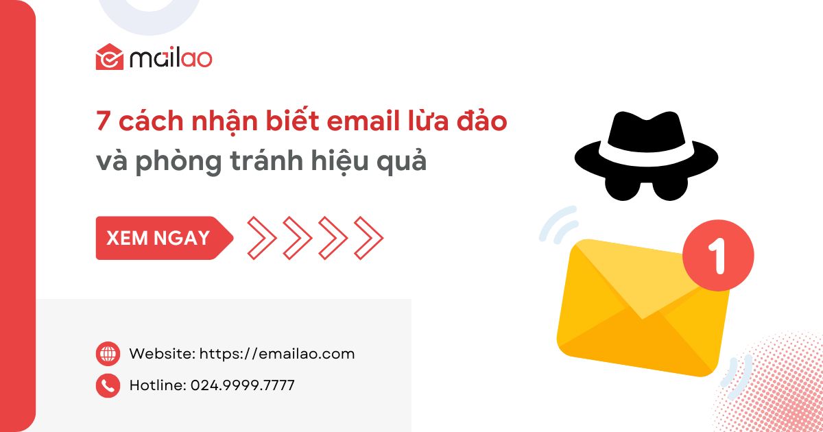 7 cách nhận biết email lừa đảo và phòng tránh hiệu quả