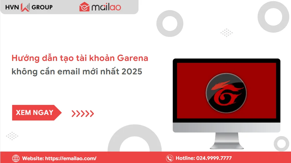 Hướng dẫn tạo tài khoản Garena không cần email mới nhất 2025